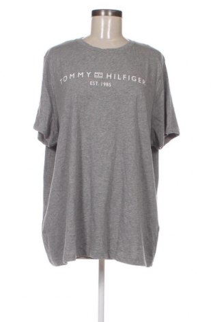 Γυναικείο t-shirt Tommy Hilfiger, Μέγεθος 4XL, Χρώμα Γκρί, Τιμή 37,71 €