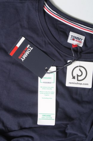 Damski T-shirt Tommy Hilfiger, Rozmiar L, Kolor Niebieski, Cena 205,24 zł