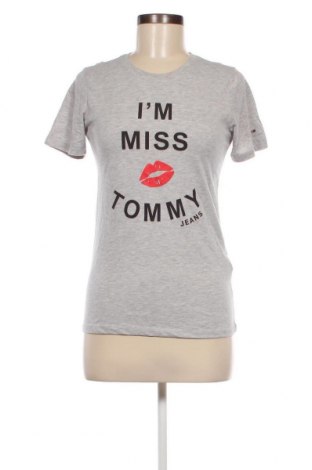 Damen T-Shirt Tommy Jeans, Größe XS, Farbe Grau, Preis € 20,30