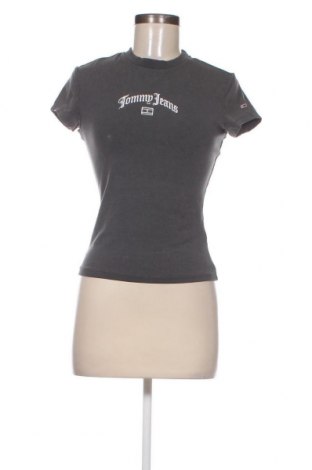 Damen T-Shirt Tommy Jeans, Größe XS, Farbe Grau, Preis 23,81 €