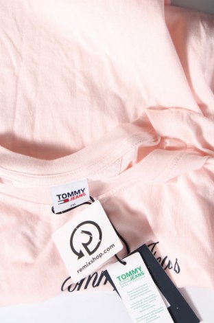 Дамска тениска Tommy Jeans, Размер XXL, Цвят Розов, Цена 77,00 лв.