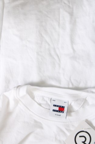 Γυναικείο t-shirt Tommy Jeans, Μέγεθος XS, Χρώμα Λευκό, Τιμή 25,80 €