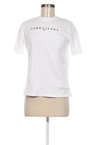 Damski T-shirt Tommy Jeans, Rozmiar XS, Kolor Biały, Cena 143,67 zł