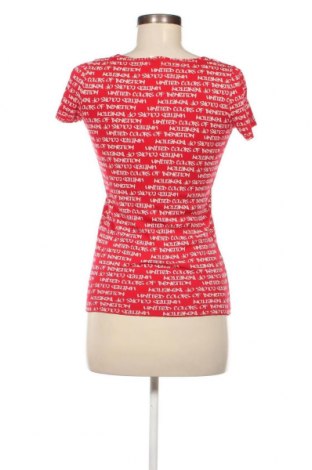 Damen T-Shirt United Colors Of Benetton, Größe S, Farbe Rot, Preis 8,22 €