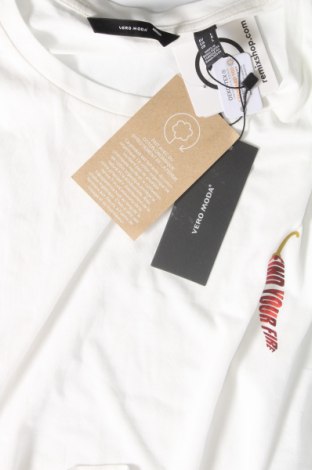 Damen T-Shirt Vero Moda, Größe L, Farbe Weiß, Preis 8,79 €