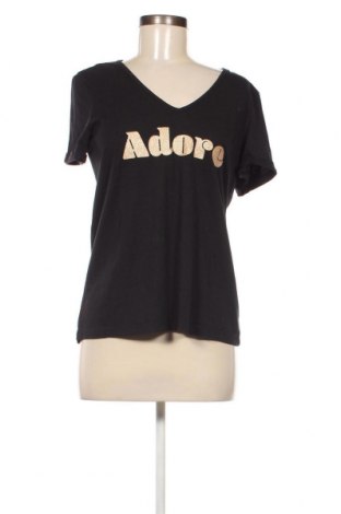 Дамска тениска Vero Moda, Размер M, Цвят Черен, Цена 18,60 лв.