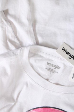 Damski T-shirt Wrangler, Rozmiar L, Kolor Biały, Cena 165,26 zł