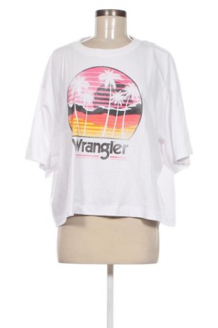 Damski T-shirt Wrangler, Rozmiar L, Kolor Biały, Cena 157,00 zł