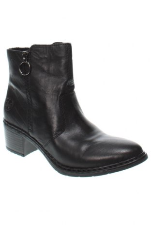 Botine de damă Rieker, Mărime 40, Culoare Negru, Preț 141,45 Lei