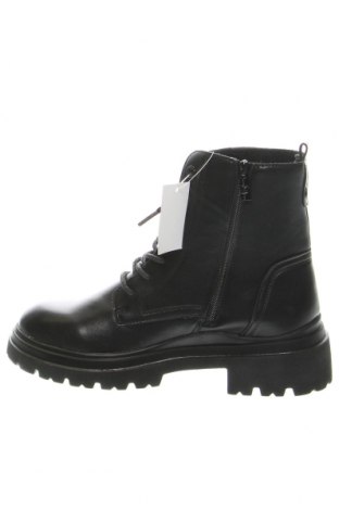 Botine de damă Tom Tailor, Mărime 41, Culoare Negru, Preț 161,19 Lei