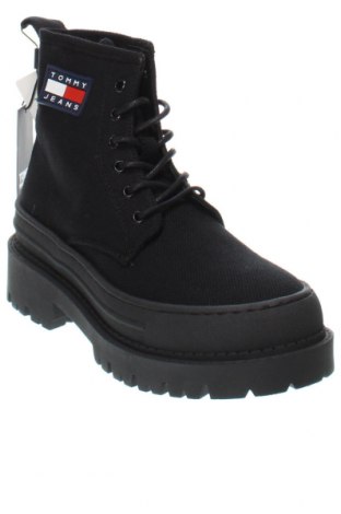 Botine de damă Tommy Jeans, Mărime 38, Culoare Negru, Preț 409,54 Lei