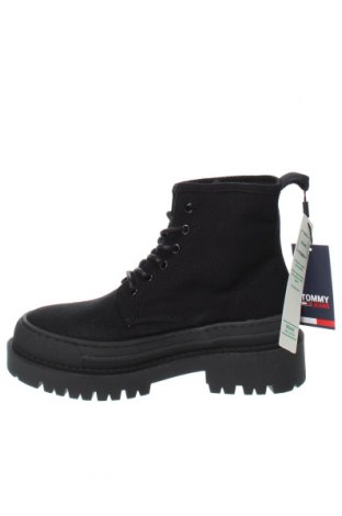 Botine de damă Tommy Jeans, Mărime 38, Culoare Negru, Preț 409,54 Lei