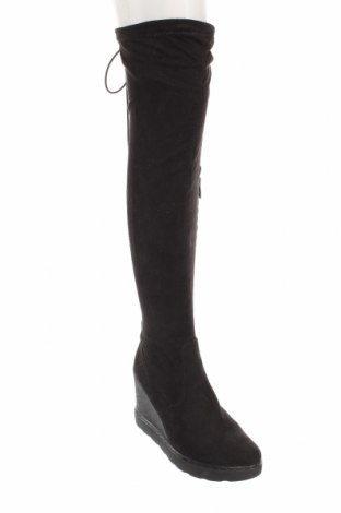 Γυναικείες μπότες, Μέγεθος 38, Χρώμα Μαύρο, Τιμή 14,35 €