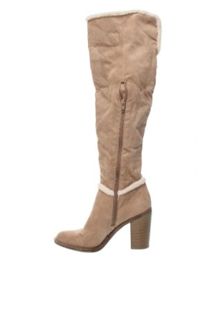 Γυναικείες μπότες Graceland, Μέγεθος 37, Χρώμα  Μπέζ, Τιμή 19,73 €