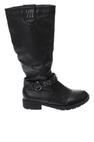 Γυναικείες μπότες Impuls, Μέγεθος 39, Χρώμα Μαύρο, Τιμή 33,60 €