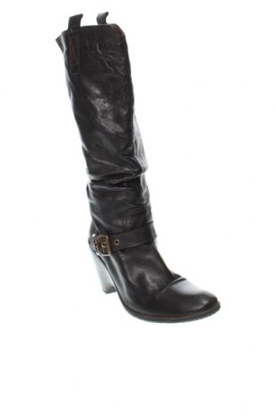 Γυναικείες μπότες Line, Μέγεθος 37, Χρώμα Μαύρο, Τιμή 33,00 €
