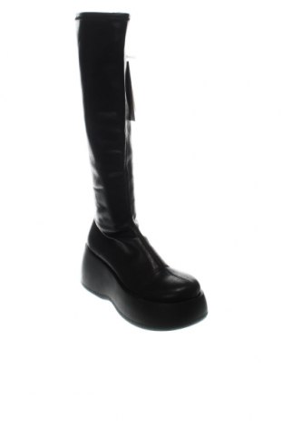 Γυναικείες μπότες Monki, Μέγεθος 36, Χρώμα Μαύρο, Τιμή 30,26 €