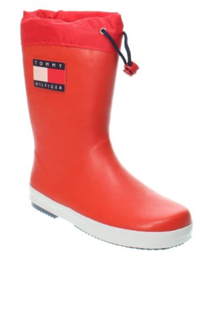 Γυναικείες μπότες Tommy Hilfiger, Μέγεθος 35, Χρώμα Κόκκινο, Τιμή 91,55 €