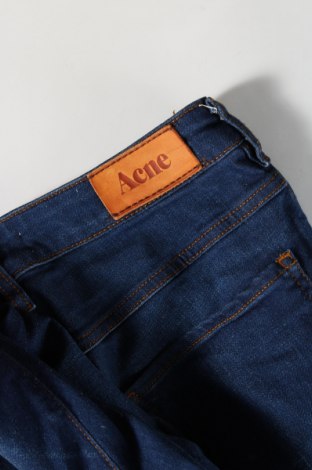 Blugi de femei Acne, Mărime M, Culoare Albastru, Preț 134,11 Lei