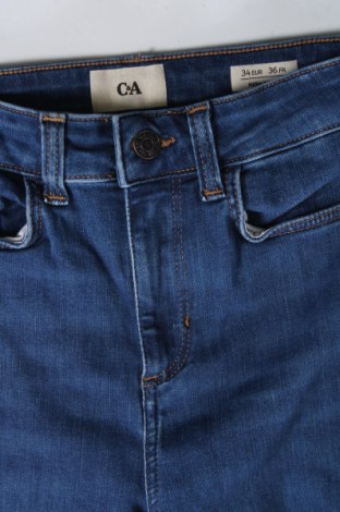 Dámské džíny  C&A, Velikost XS, Barva Modrá, Cena  129,00 Kč