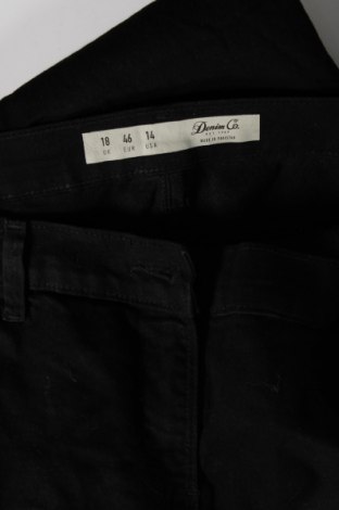 Damskie jeansy Denim Co., Rozmiar XL, Kolor Czarny, Cena 37,10 zł