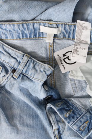 Damskie jeansy H&M, Rozmiar L, Kolor Niebieski, Cena 92,76 zł