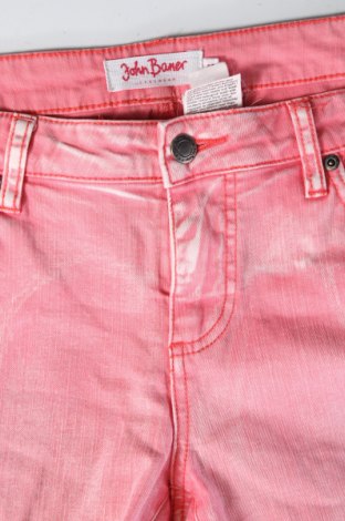 Dámské džíny  John Baner, Velikost XL, Barva Růžová, Cena  185,00 Kč