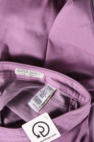 Γυναικείο Τζίν Marks & Spencer, Μέγεθος M, Χρώμα Βιολετί, Τιμή 6,50 €