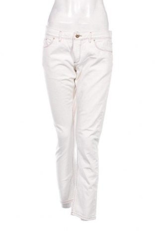 Дамски дънки Massimo Dutti, Размер S, Цвят Бял, Цена 52,75 лв.