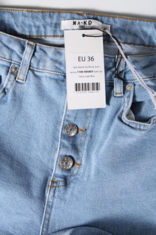 Dámské džíny  NA-KD, Velikost S, Barva Modrá, Cena  1 227,00 Kč