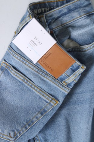 Dámske džínsy  Never Denim, Veľkosť XS, Farba Modrá, Cena  10,55 €