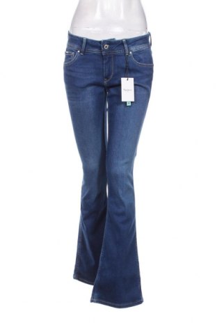 Дамски дънки Pepe Jeans, Размер M, Цвят Син, Цена 33,33 лв.