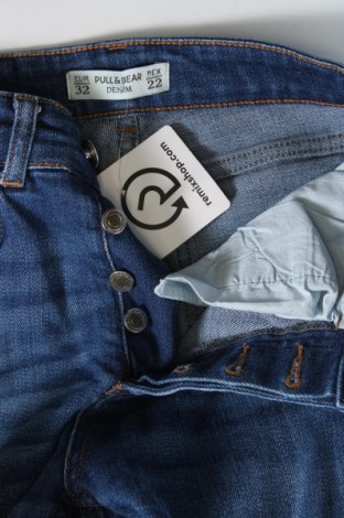 Damskie jeansy Pull&Bear, Rozmiar XXS, Kolor Niebieski, Cena 74,04 zł