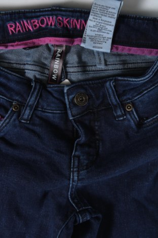 Damskie jeansy Rainbow, Rozmiar XS, Kolor Niebieski, Cena 25,97 zł