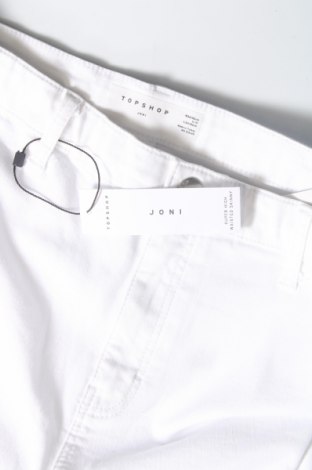 Damskie jeansy Topshop, Rozmiar XL, Kolor Biały, Cena 49,58 zł