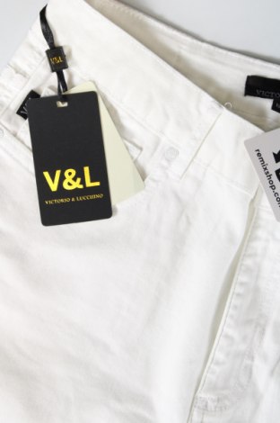 Damen Jeans Victorio & Lucchino, Größe L, Farbe Weiß, Preis 35,46 €