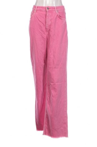Dámské džíny  Zara, Velikost L, Barva Růžová, Cena  342,00 Kč