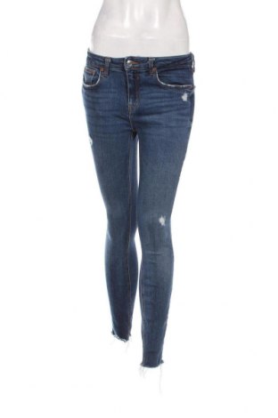 Dámské džíny  Zara, Velikost M, Barva Modrá, Cena  164,00 Kč