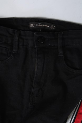 Дамски дънки Zara Trafaluc, Размер XS, Цвят Черен, Цена 12,96 лв.