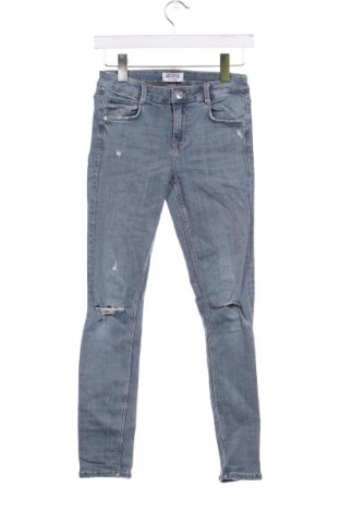 Dámské džíny  Zara Trafaluc, Velikost XS, Barva Modrá, Cena  129,00 Kč