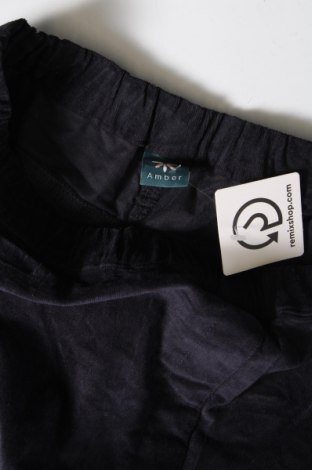 Pantaloni de velvet de femei, Mărime XL, Culoare Albastru, Preț 31,48 Lei