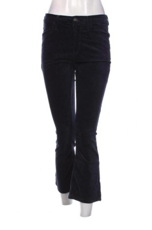 Pantaloni de velvet de femei, Mărime S, Culoare Albastru, Preț 25,76 Lei