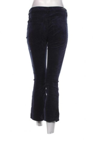 Pantaloni de velvet de femei, Mărime S, Culoare Albastru, Preț 30,52 Lei