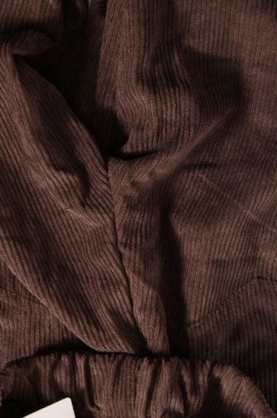 Pantaloni de velvet de femei, Mărime L, Culoare Maro, Preț 26,71 Lei