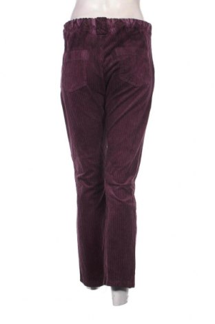 Pantaloni de velvet de femei, Mărime XS, Culoare Mov, Preț 89,29 Lei