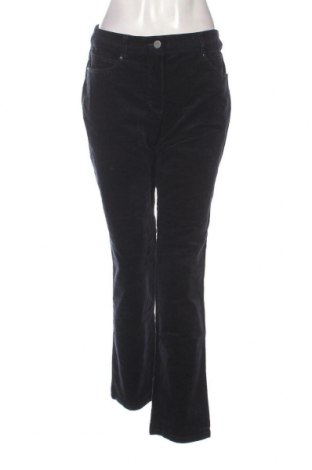 Γυναικείο κοτλέ παντελόνι Adagio, Μέγεθος M, Χρώμα Μπλέ, Τιμή 7,18 €