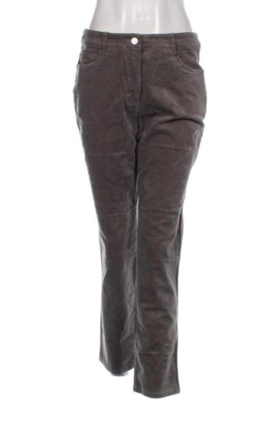 Pantaloni de velvet de femei Adagio, Mărime M, Culoare Gri, Preț 24,80 Lei