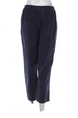 Pantaloni de velvet de femei Alfred Dunner, Mărime M, Culoare Albastru, Preț 23,99 Lei