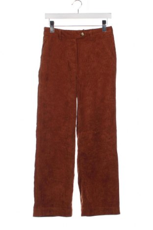 Pantaloni de velvet de femei B.Young, Mărime XS, Culoare Maro, Preț 25,72 Lei