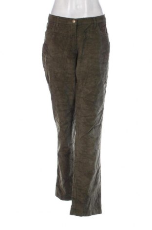 Γυναικείο κοτλέ παντελόνι Bpc Bonprix Collection, Μέγεθος XL, Χρώμα Πράσινο, Τιμή 5,92 €